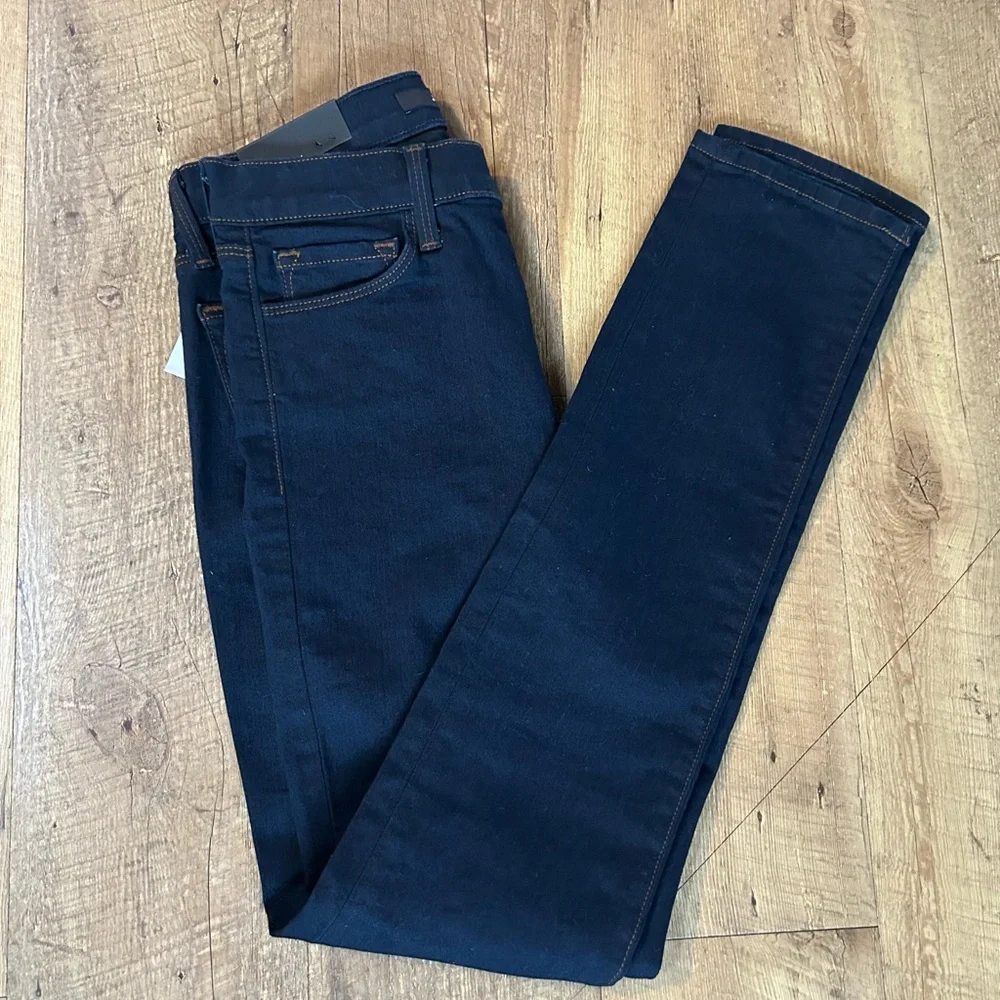 J Brand Skinny Leg Stretch Jeans Mid Rise Dark Wash NWT Size 26 Designer Denim - Picture 15 of 15